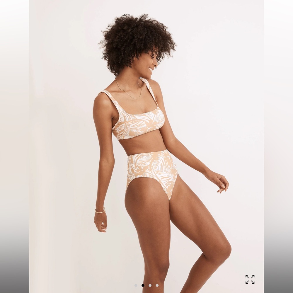 Madewell NWT Second Wave Balconette Bikini Top